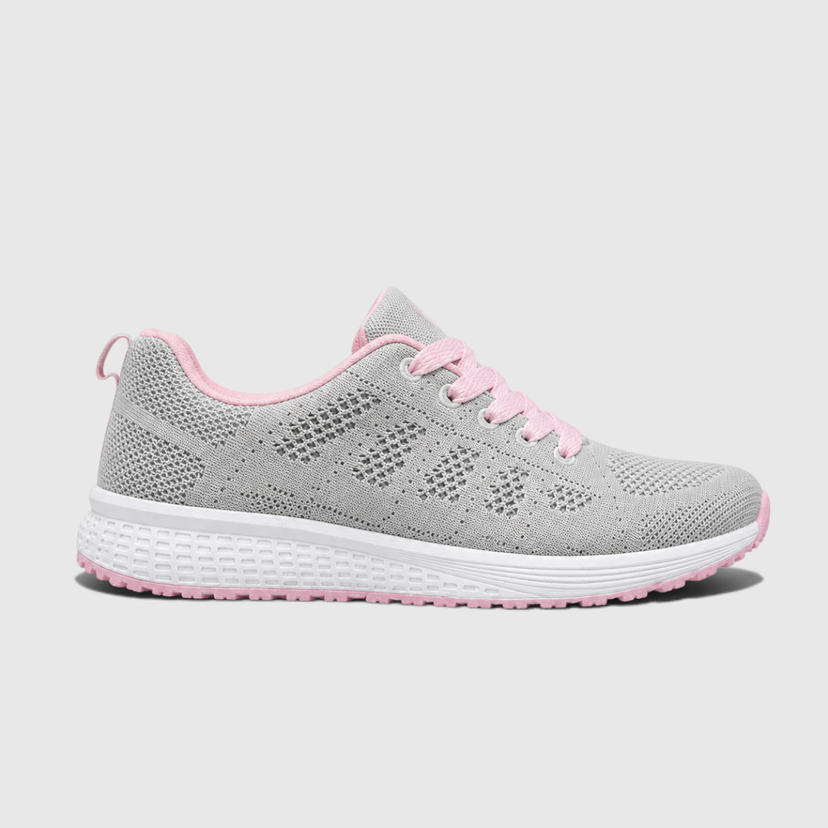 Cerys | Women's Lightweight Lace-Up Trainers - Breathable Low-Heel Walking Shoes