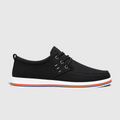 Sidney | Men's Casual Trainers - Everyday Sneakers in Black, Grey and Blue