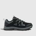 Warren | Men's Walking Shoes - Faux Suede & Mesh Lace-Up Trainers