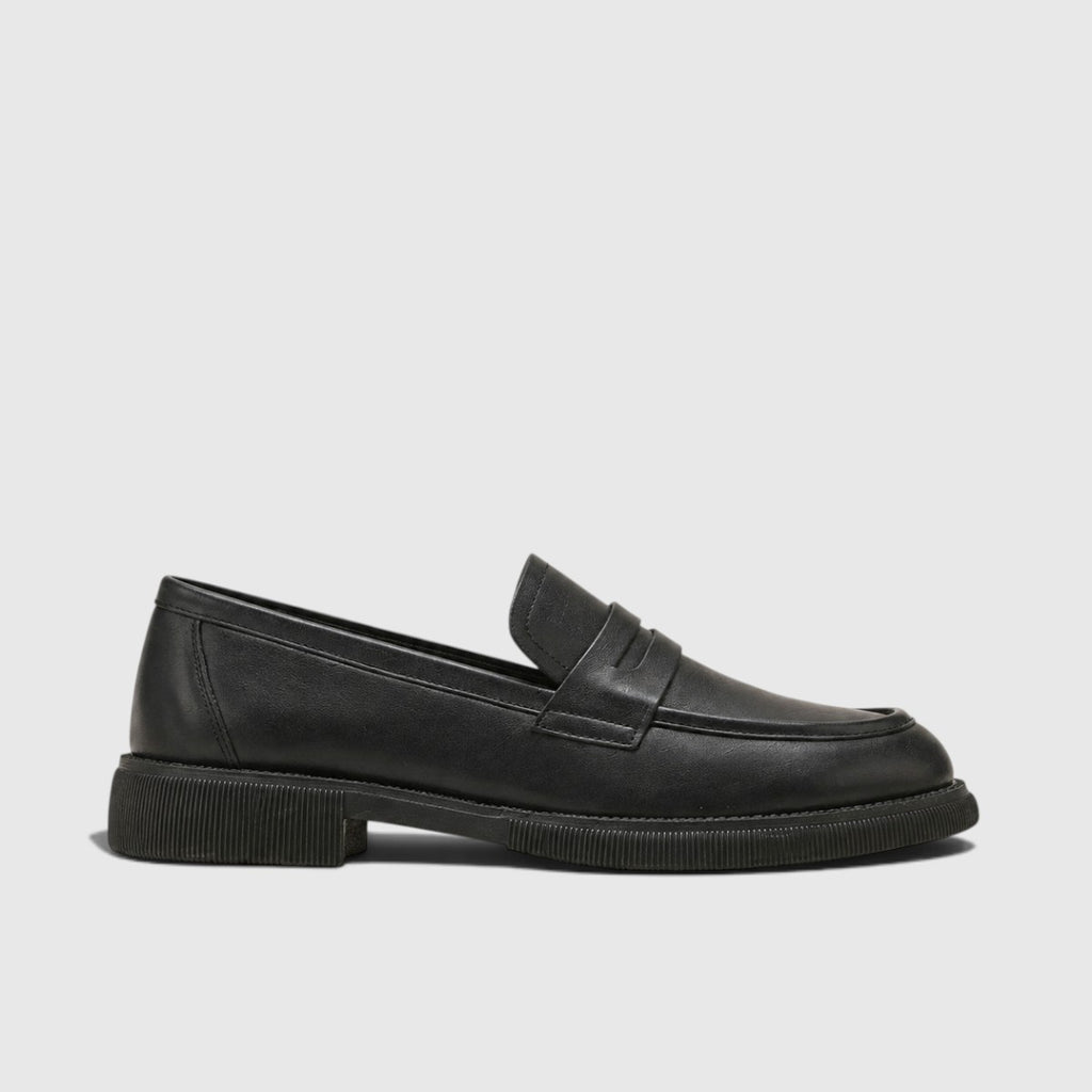 Mari | Women's Minimalist Penny Loafers - Low Heel Slip-On Office Shoes