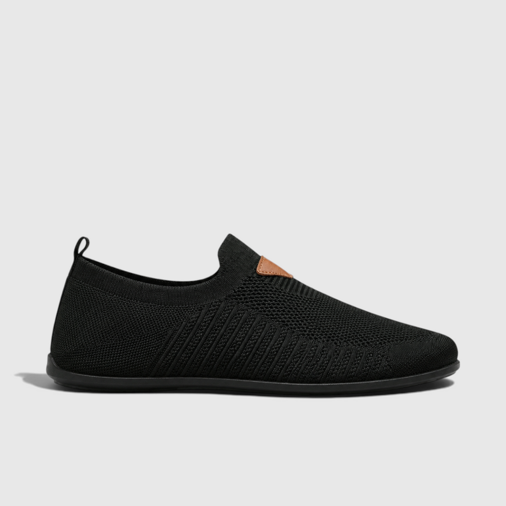 Rupert | Men's Knit Slip-On Trainers - Breathable Everyday Sneakers
