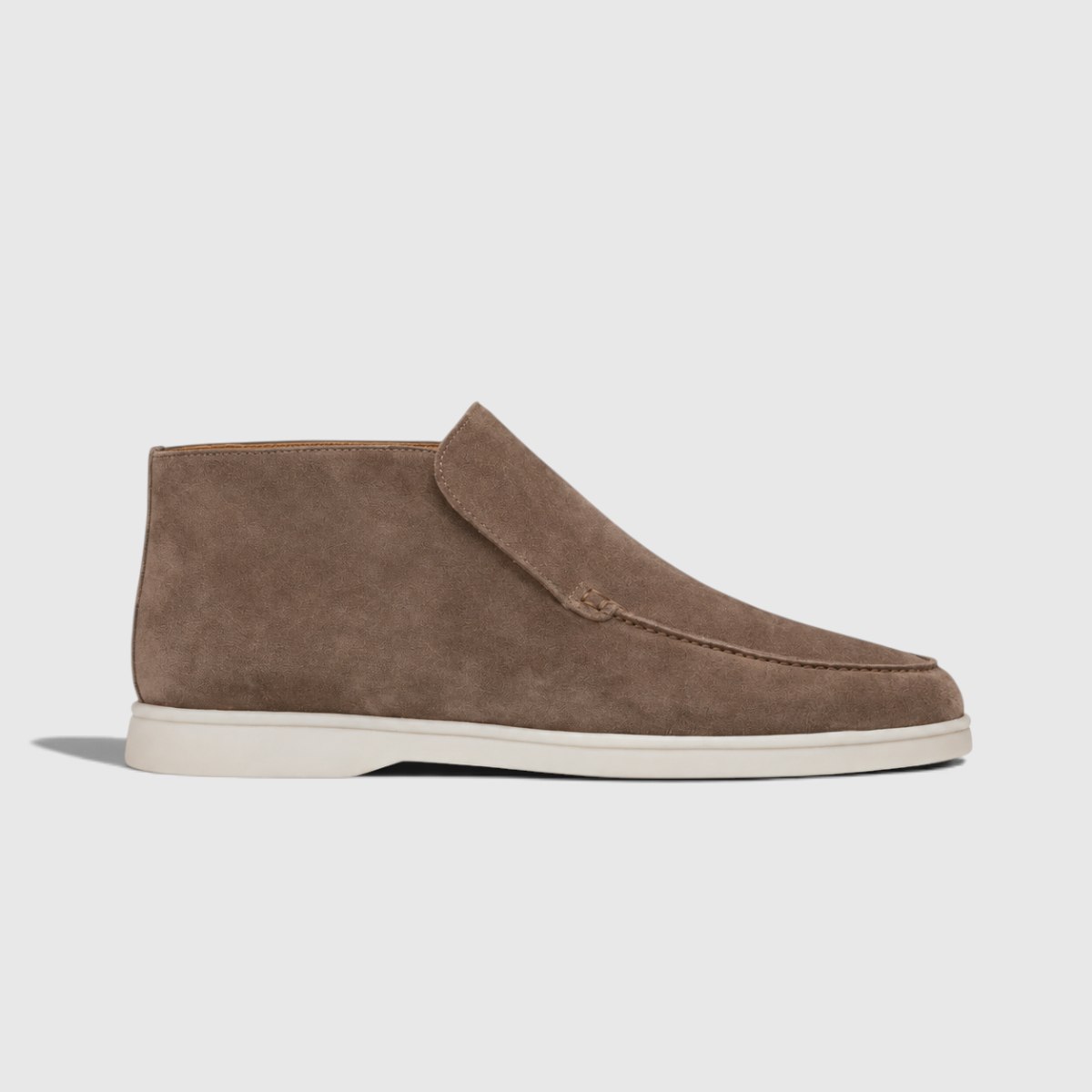 Duke | Men's Loafers - Smart Round-Toe Slip-On Shoes