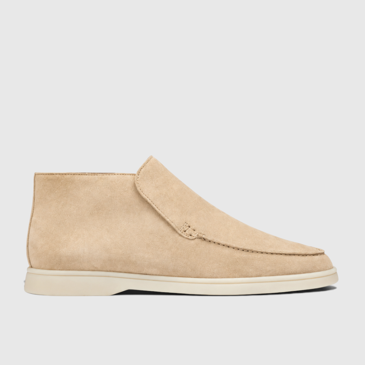 Duke | Men's Loafers - Smart Round-Toe Slip-On Shoes