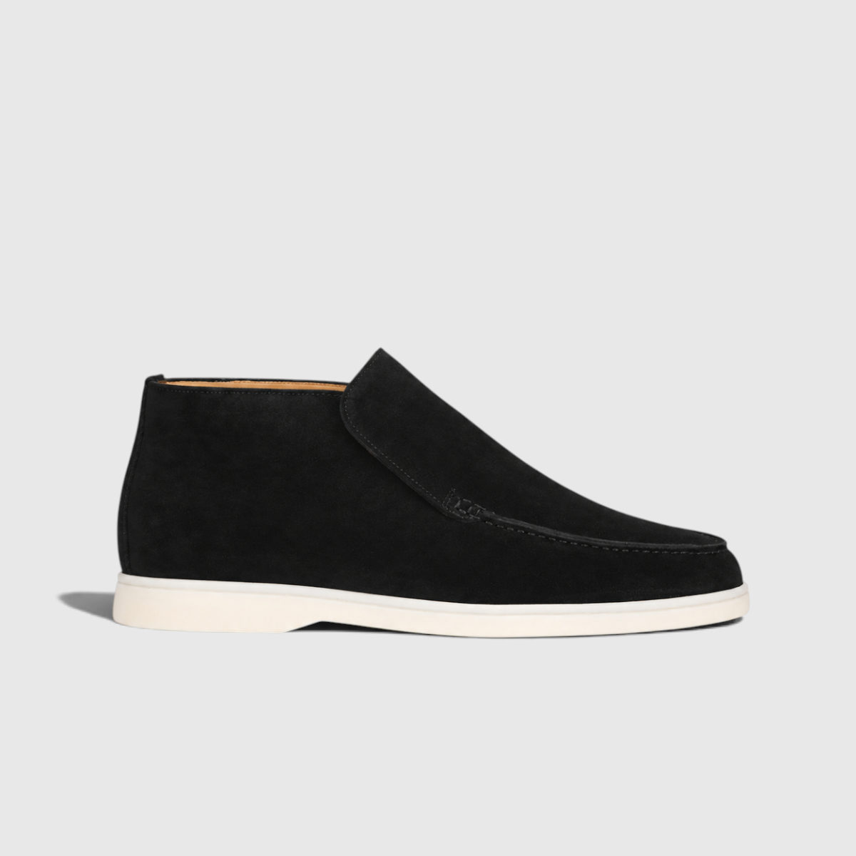 Duke | Men's Loafers - Smart Round-Toe Slip-On Shoes