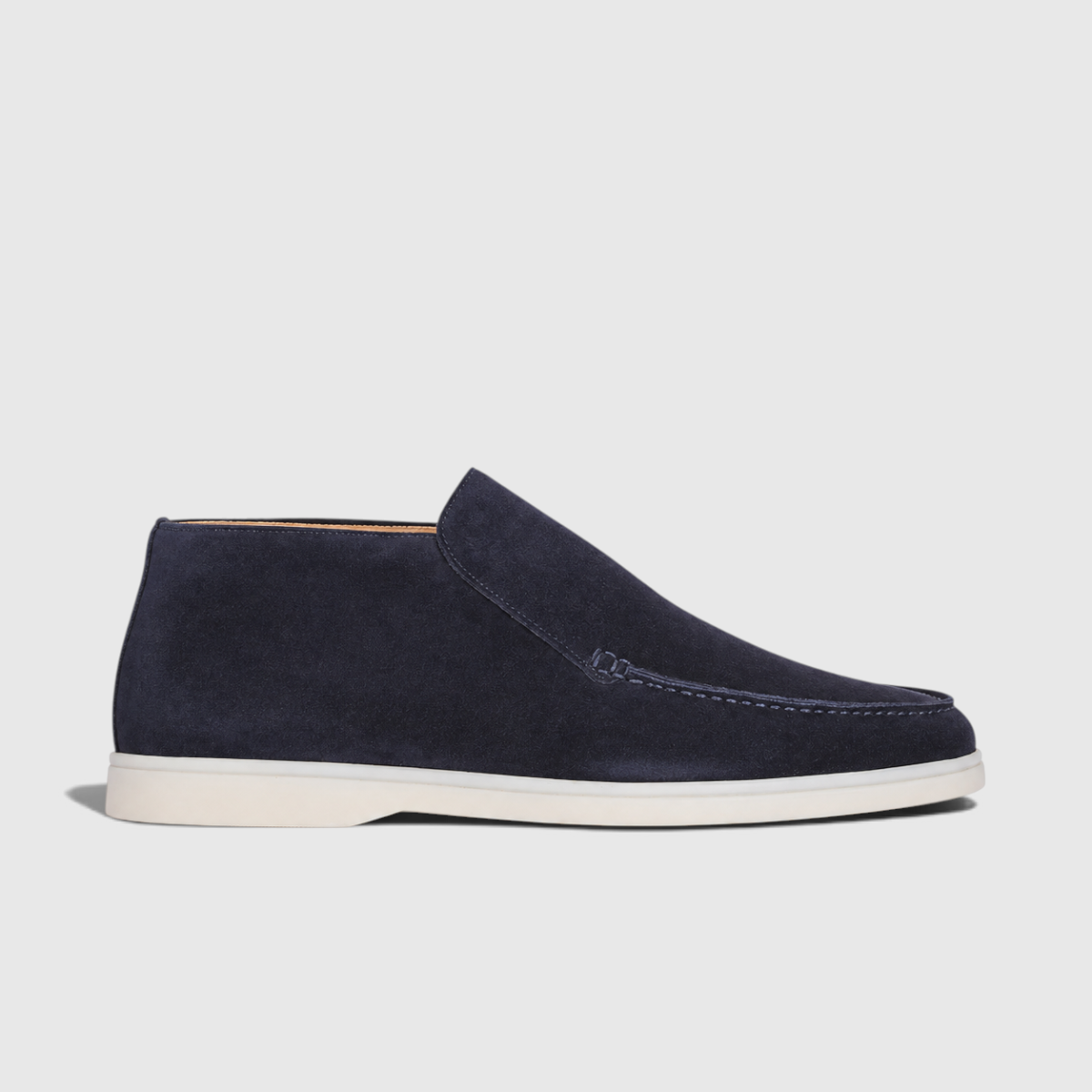Duke | Men's Loafers - Smart Round-Toe Slip-On Shoes