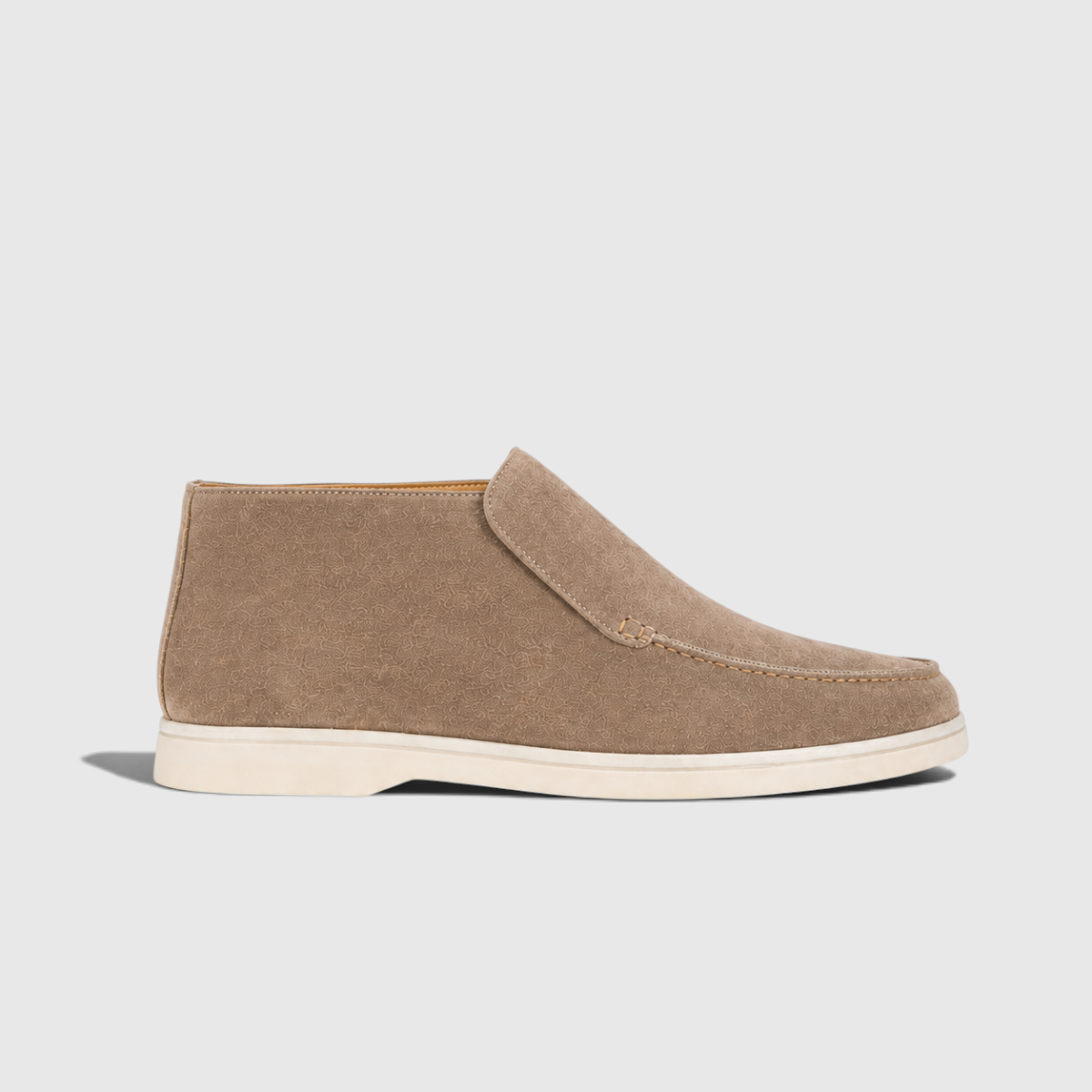 Duke | Men's Loafers - Smart Round-Toe Slip-On Shoes