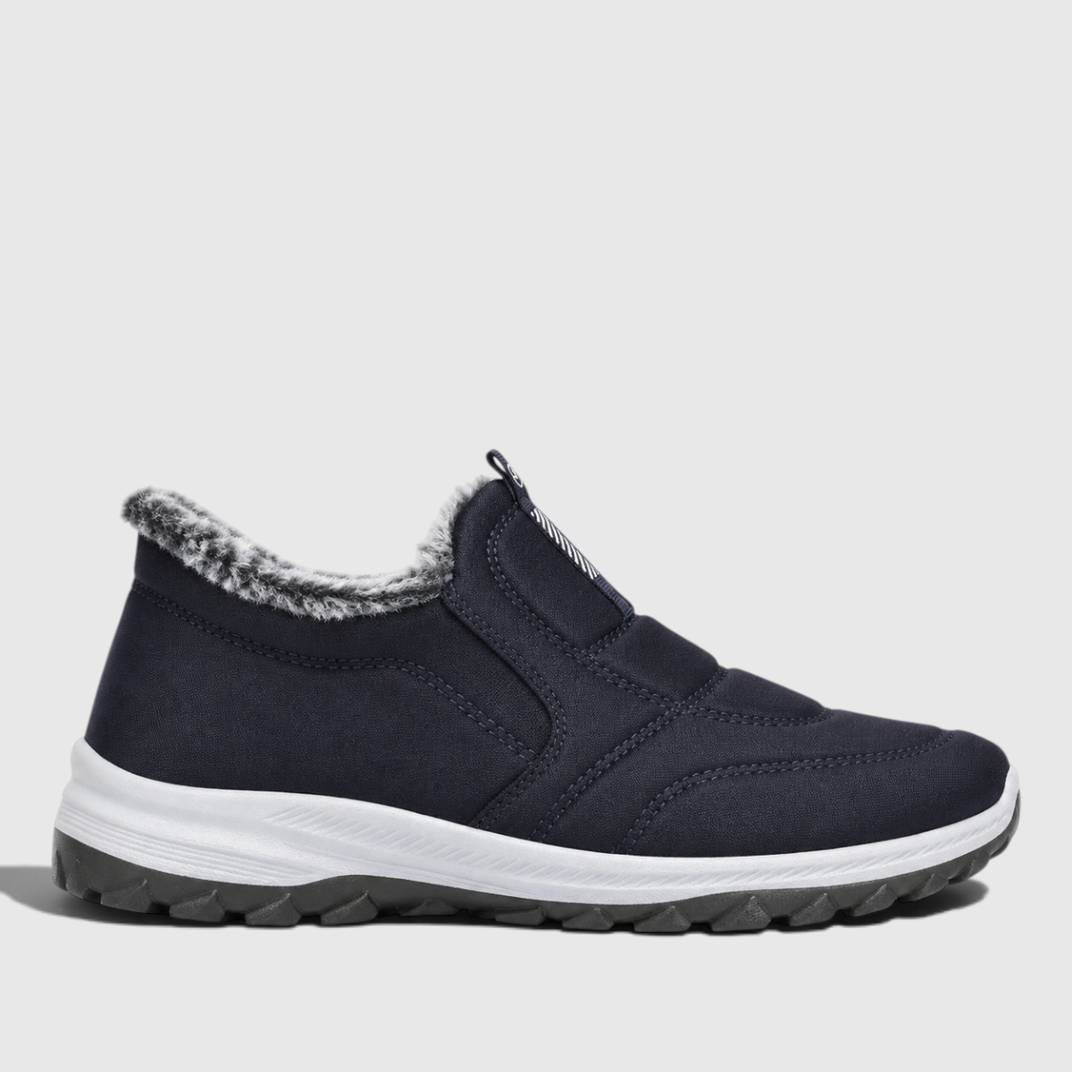 Godfrey | Men's Waterproof Slip-On Winter Trainers - Antislip Cold-Weather Sneakers