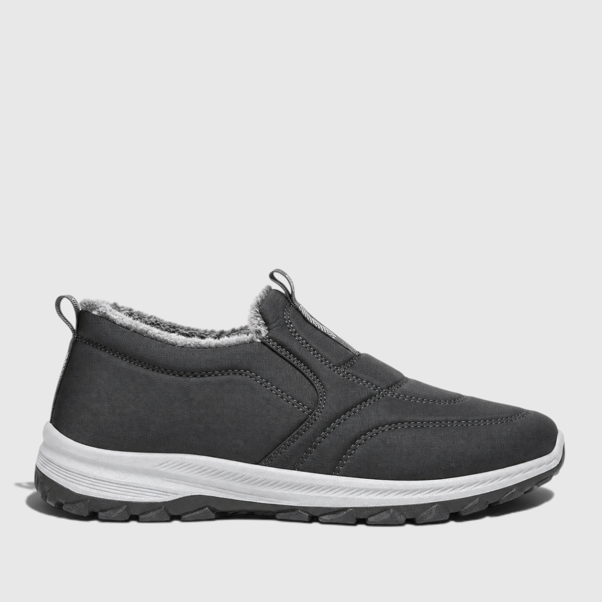 Godfrey | Men's Waterproof Slip-On Winter Trainers - Antislip Cold-Weather Sneakers