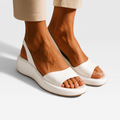 Women’s Dressy Wedge Sandals – Open Toe Style