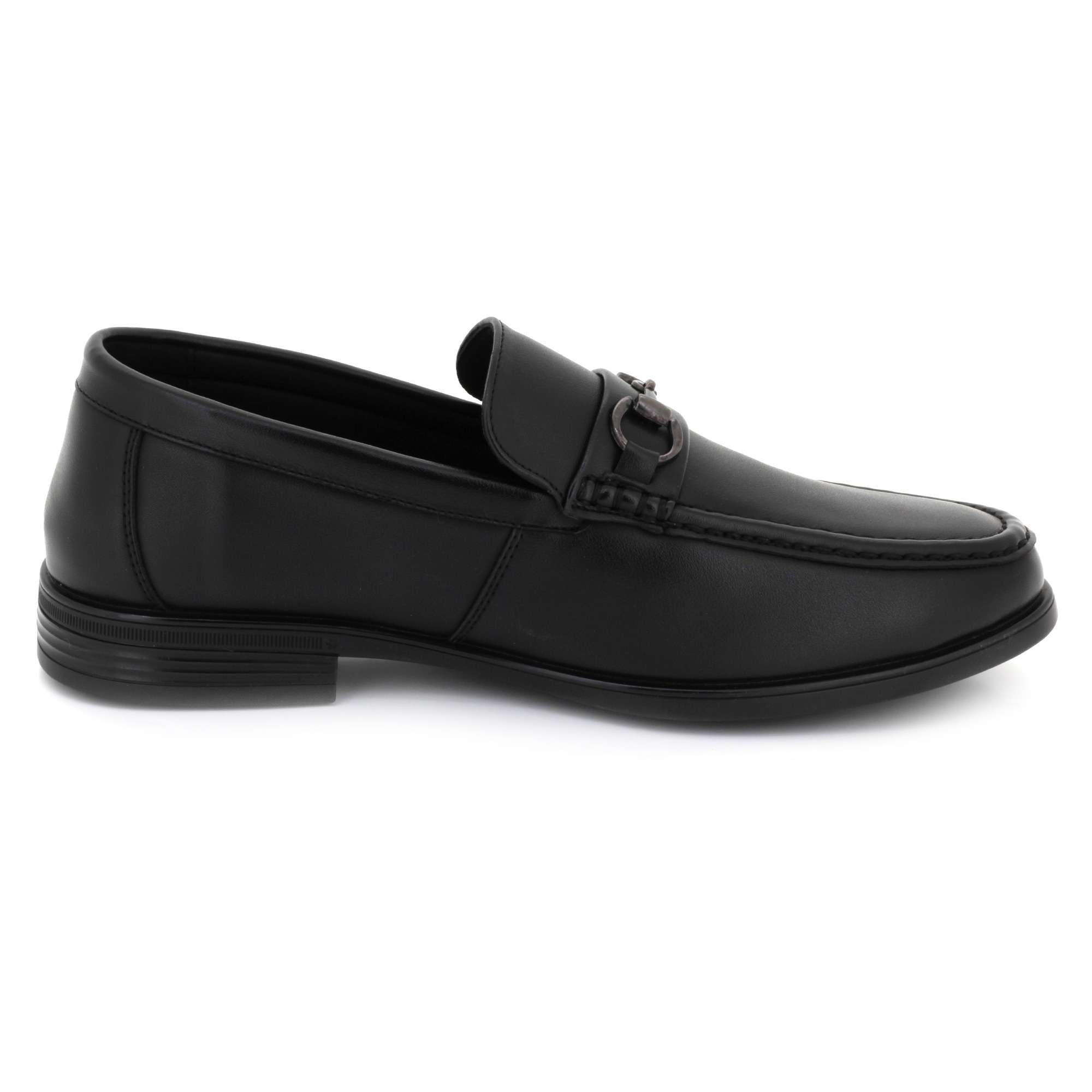 Winston | Men's Leather-Look Horsebit Loafers - Smart Casual Slip-On Shoes