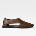 Marcus | Men's Leather-Look Sandals - Smart-Casual Summer Shoes