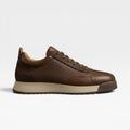 Henry | Men's Cowhide Leather Trainers – Classic Lace-Up Casual Sneakers