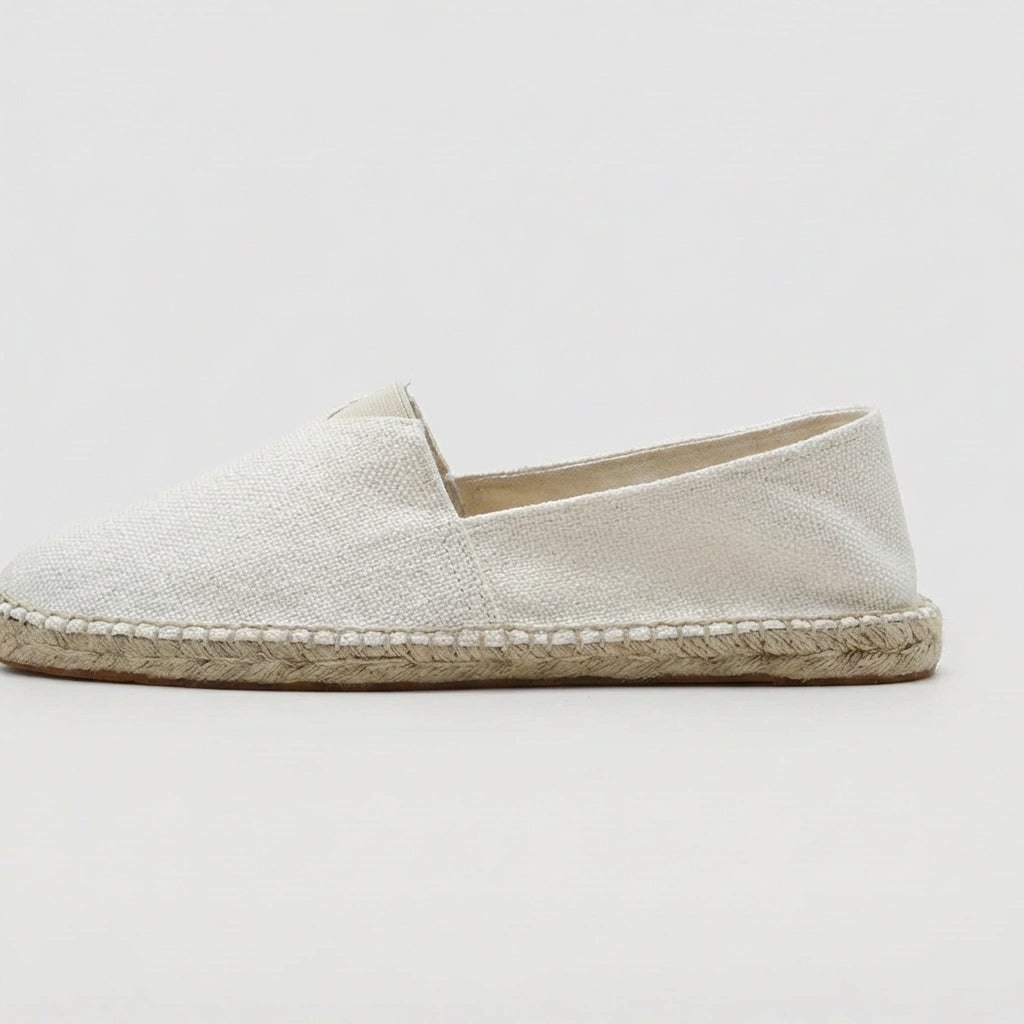 Brookshire | Men's Linen-Feel Espadrilles – Lightweight Slip-On Summer Shoes