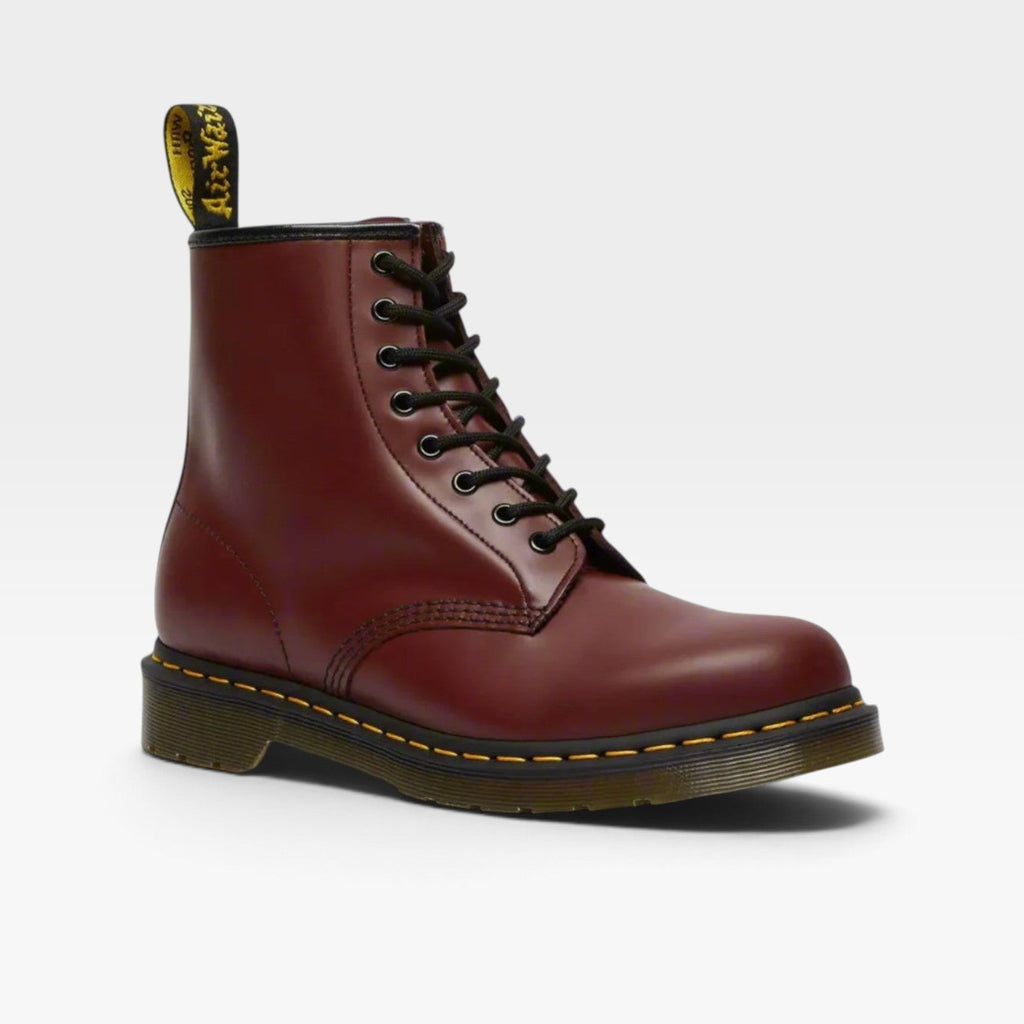Tamsin | Women's synthetic leather Combat Boots - Lace-Up Ankle Boots