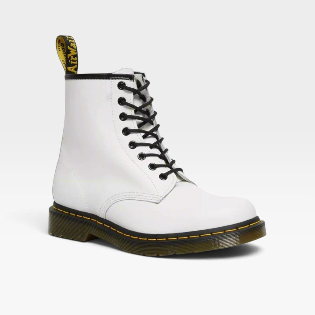 Tamsin | Women's synthetic leather Combat Boots - Lace-Up Ankle Boots