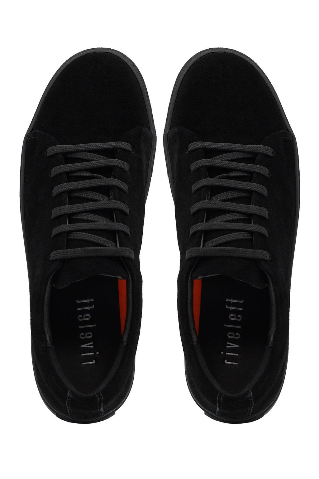 Hamish | Men's Suede-Look Lace-Up Trainers - Classic Cupsole Sneakers