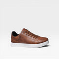 Noah | Men's Casual Leather Sneakers – Minimalist Lace-Up Low-Top Everyday Trainers