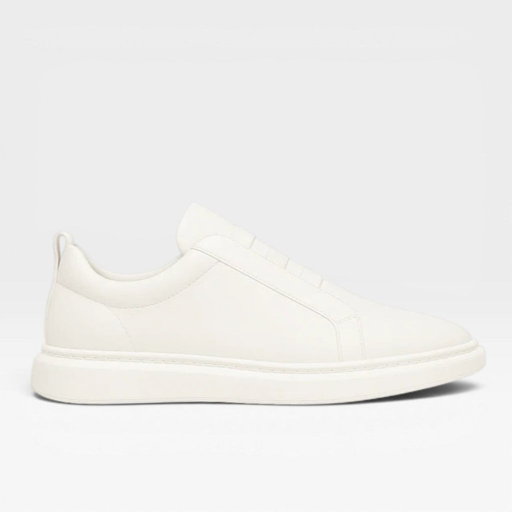 Alistair | Men's Genuine Leather Slip-On Trainers – Minimalist Smart-Casual Sneakers