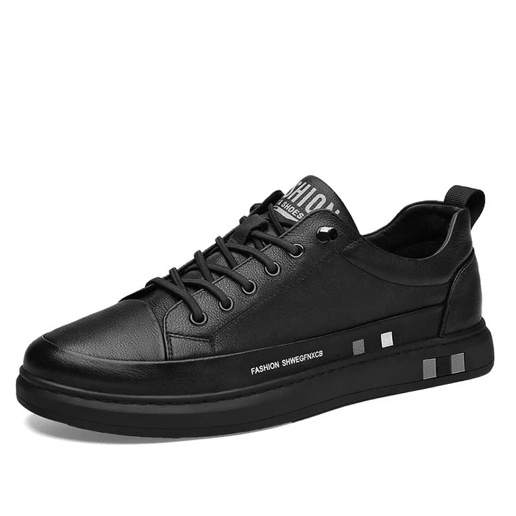 Nigel | Men's faux leather Slip-On Casual Shoes - Lightweight Breathable Everyday Shoes
