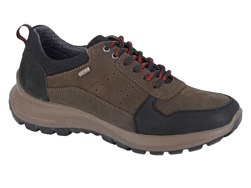 Emrys | Waterproof Nubuck Trail Shoes - Lightweight Lace-Up Hiking Shoes