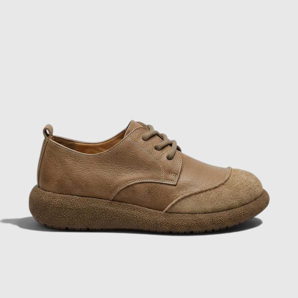 Sterling | Men's Suede-Look and Leather-Look Shoes - Cushioned Insole Smart-Casual Shoes