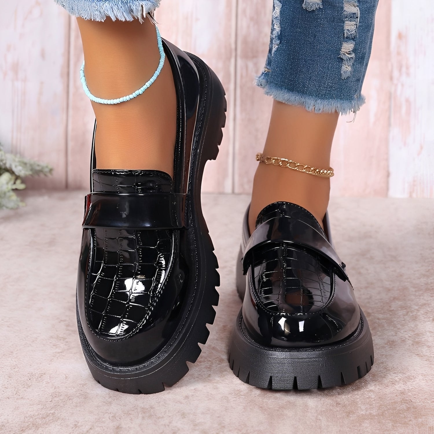 Winnie | Women's Canvas Moccasins - Slip-On Everyday Loafers