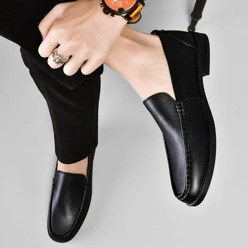 Sebastian | Men's Slip-On Loafers - Classic Smart-Casual Shoes