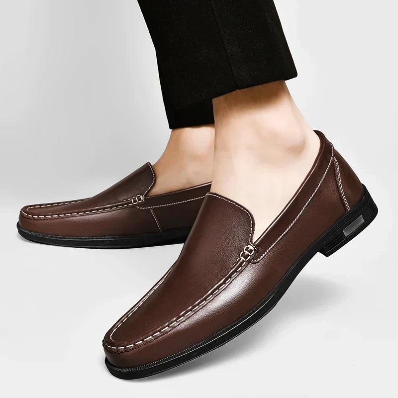 Sebastian | Men's Slip-On Loafers - Classic Smart-Casual Shoes