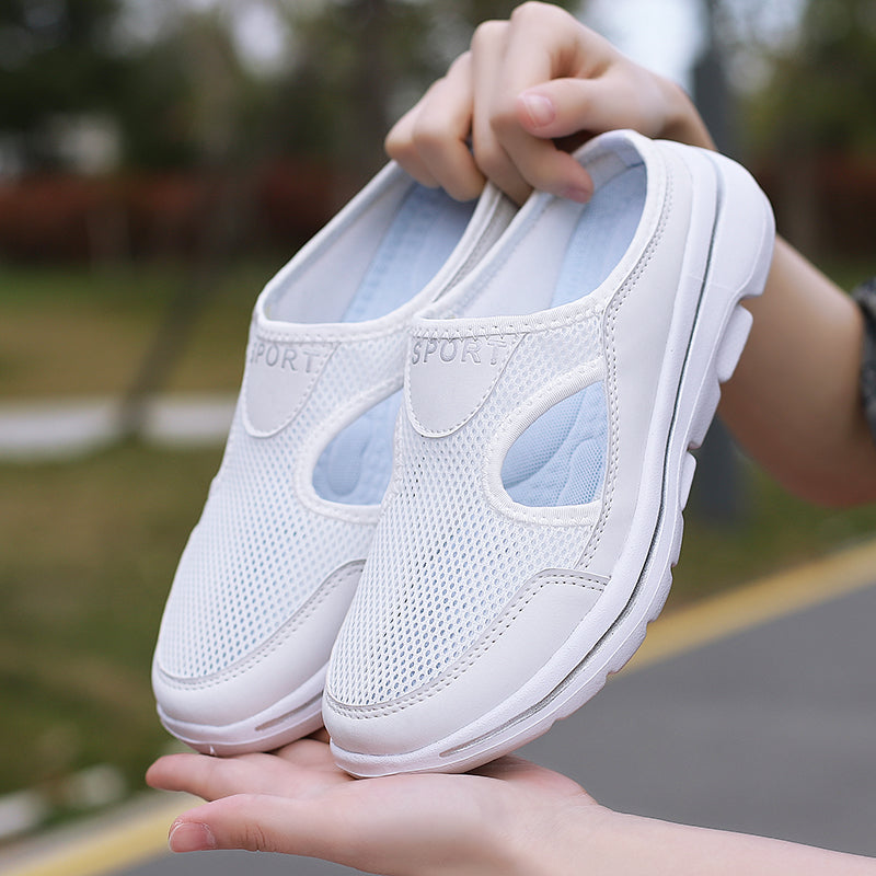 Merrick | Men's Breathable Mesh Slippers - Lightweight Slip-On Slides