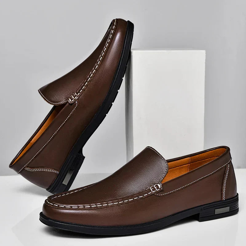 Sebastian | Men's Slip-On Loafers - Classic Smart-Casual Shoes