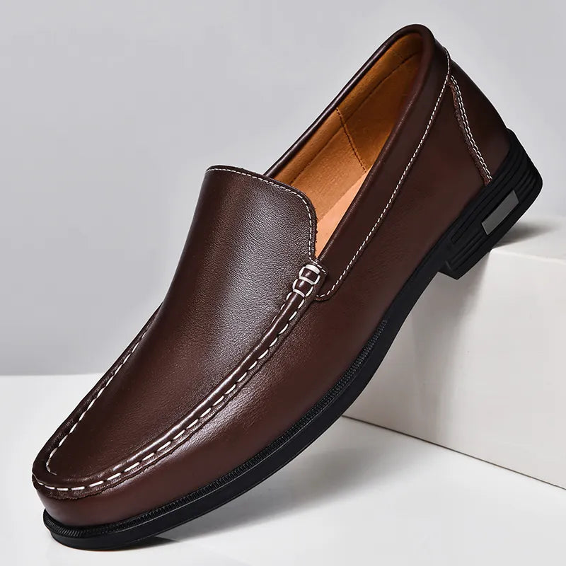 Sebastian | Men's Slip-On Loafers - Classic Smart-Casual Shoes