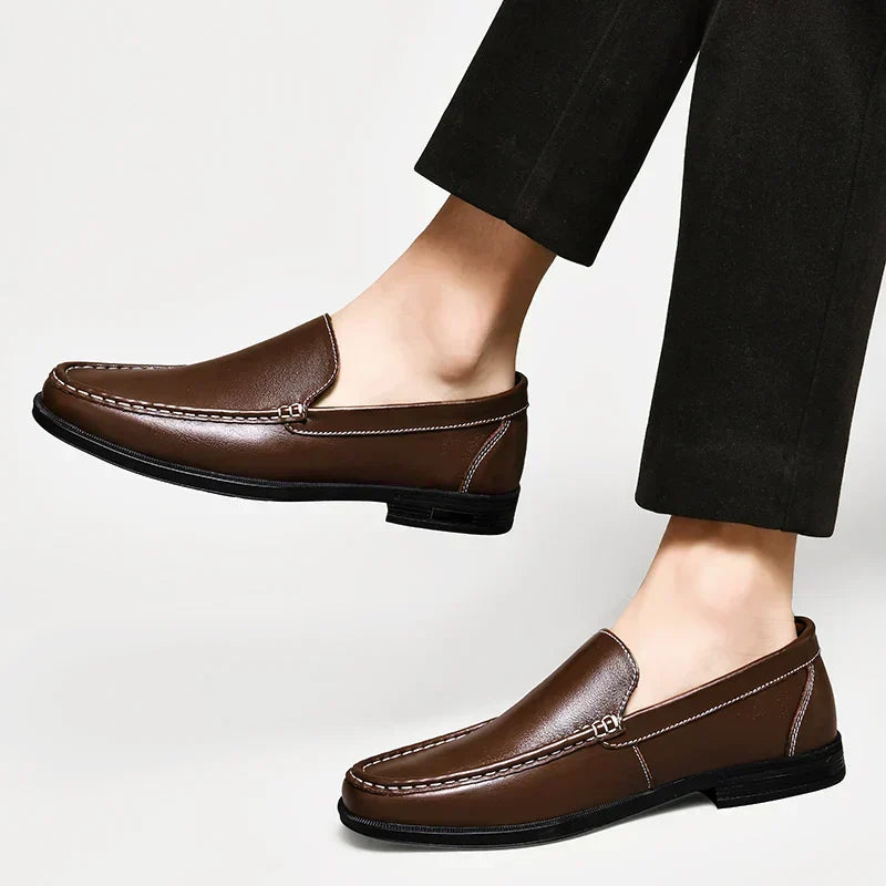 Sebastian | Men's Slip-On Loafers - Classic Smart-Casual Shoes