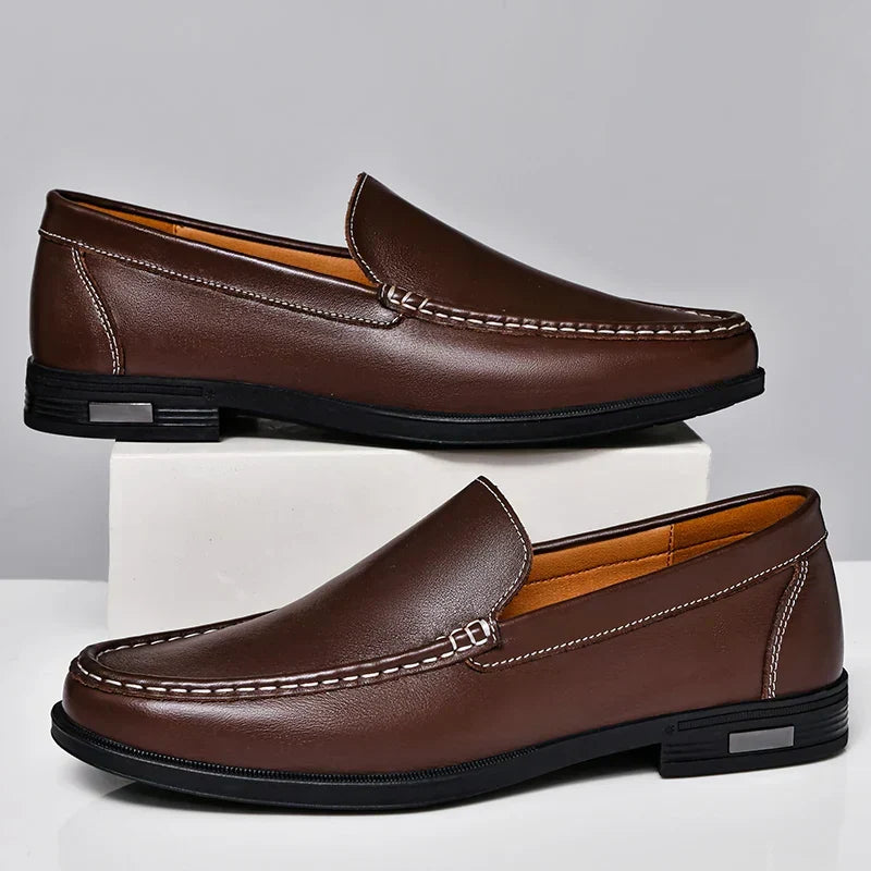 Sebastian | Men's Slip-On Loafers - Classic Smart-Casual Shoes