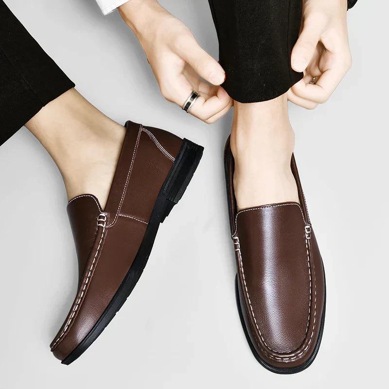 Sebastian | Men's Slip-On Loafers - Classic Smart-Casual Shoes
