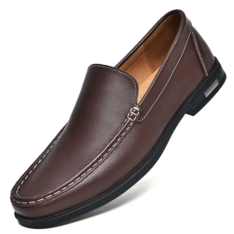 Sebastian | Men's Slip-On Loafers - Classic Smart-Casual Shoes