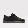 Dexter | Men's Faux Leather Trainers - Classic Everyday Sneakers