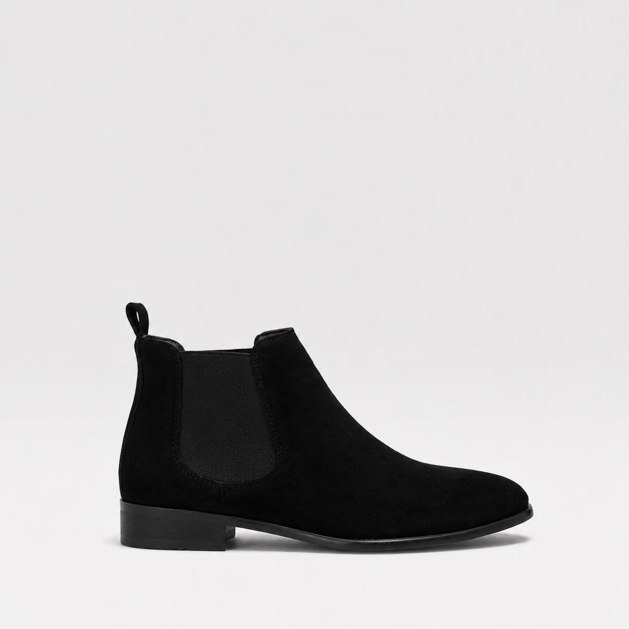 Bertram | Men's Pull-on Ankle Chelsea Boots - Elastic Gusset Pointed-Toe Boots