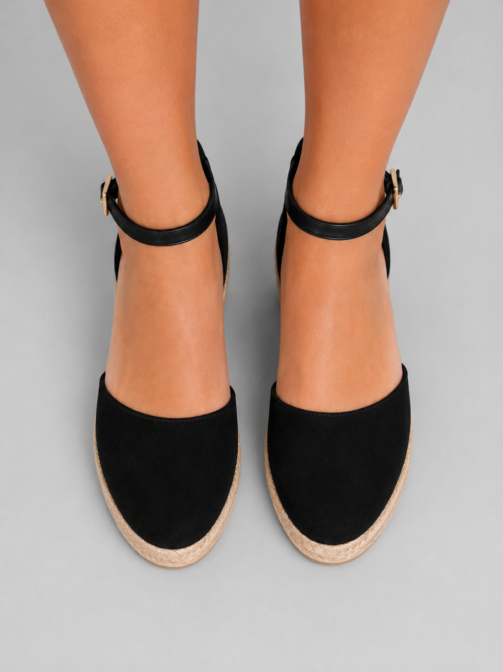 Rosalie | Women's Closed-Toe Wedge Sandals – Ankle-Strap Espadrille Shoes