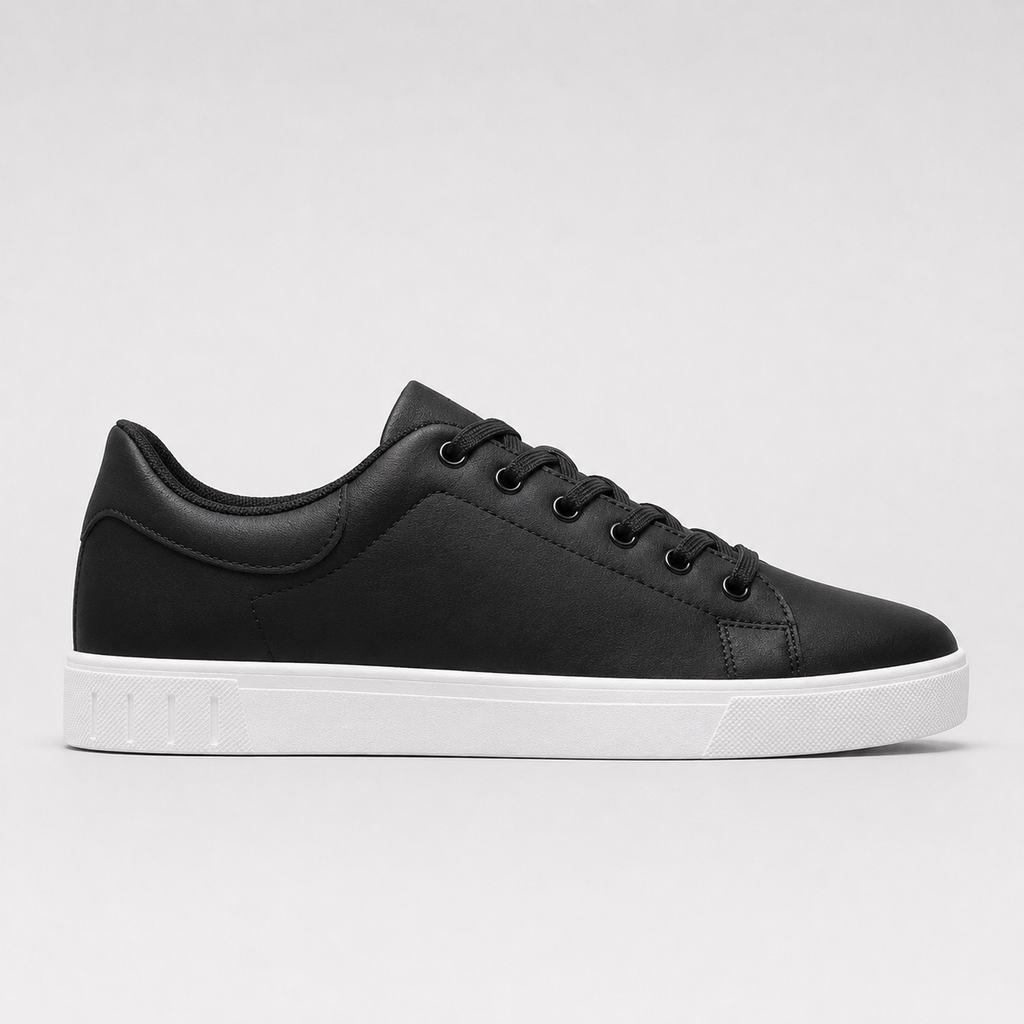 Jack | Men's Casual Lace-Up Street Sneakers – Clean Everyday Trainers