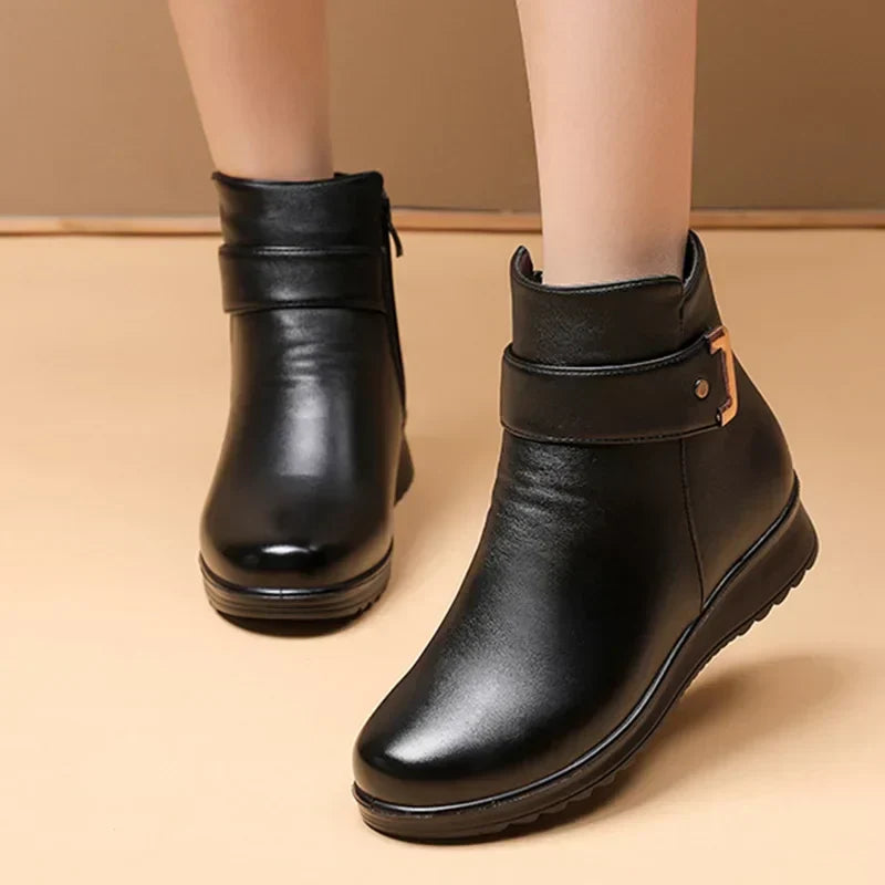 Rosalyn | Women's Waterproof Boots - Cushioned Rubber Sole Ankle Boots