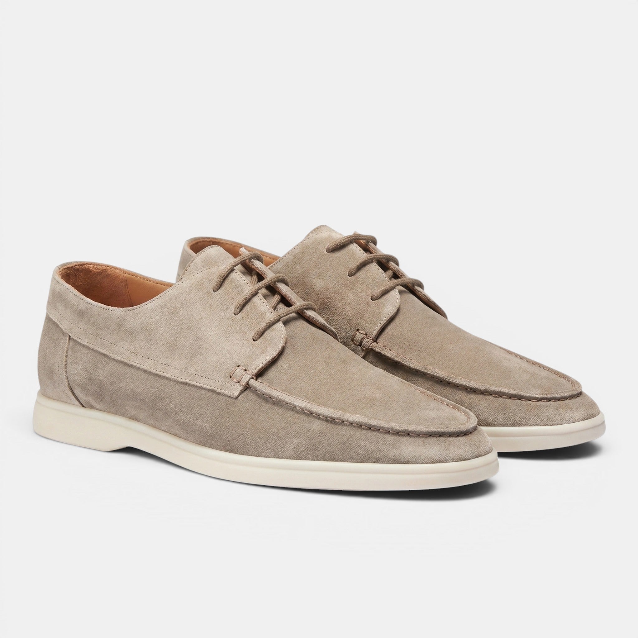 Edward | Men's Casual Loafers – Flexible Sole Moc-Toe Shoes