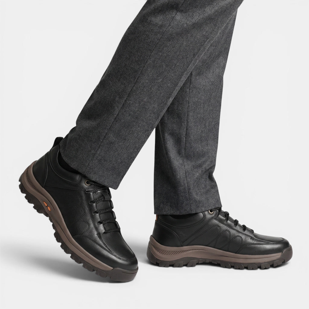 William | Men's Outdoor Walking Shoes Rugged-Grip Lace-Up Shoes