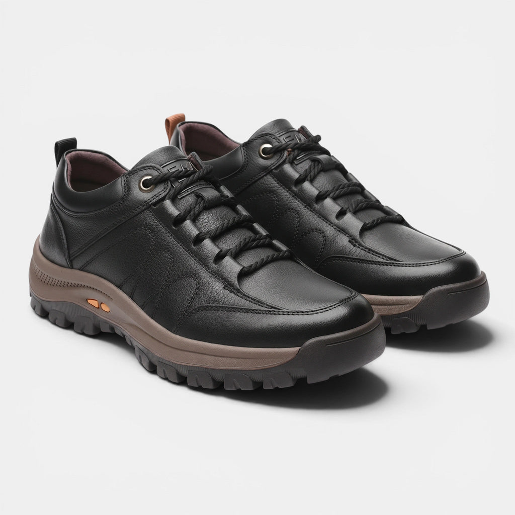 William | Men's Outdoor Walking Shoes Rugged-Grip Lace-Up Shoes