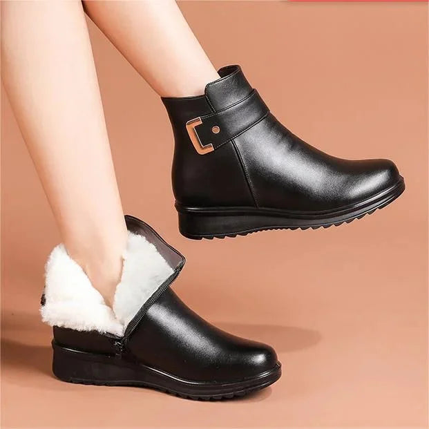 Rosalyn | Women's Waterproof Boots - Cushioned Rubber Sole Ankle Boots