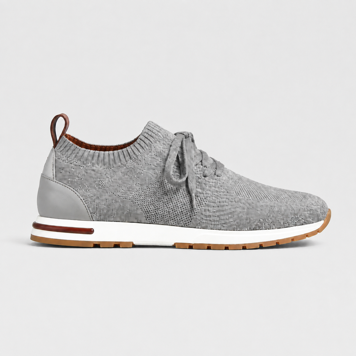 Mayfair | Men's Knit Sock Trainers – Lace-Up Smart-Casual Sneakers