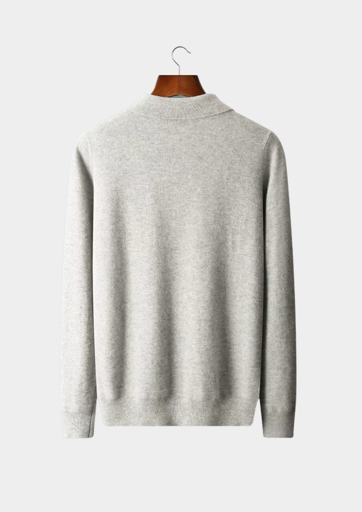 Winslow | Wool-Feel Half-Zip Polo Shirt - Knitted Smart-Casual Top
