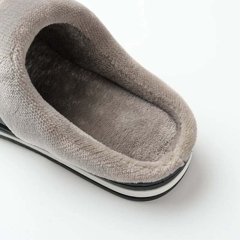 Herbert | Men's Leather-Look Cushioned Slides - Comfort Home & Poolside Sliders
