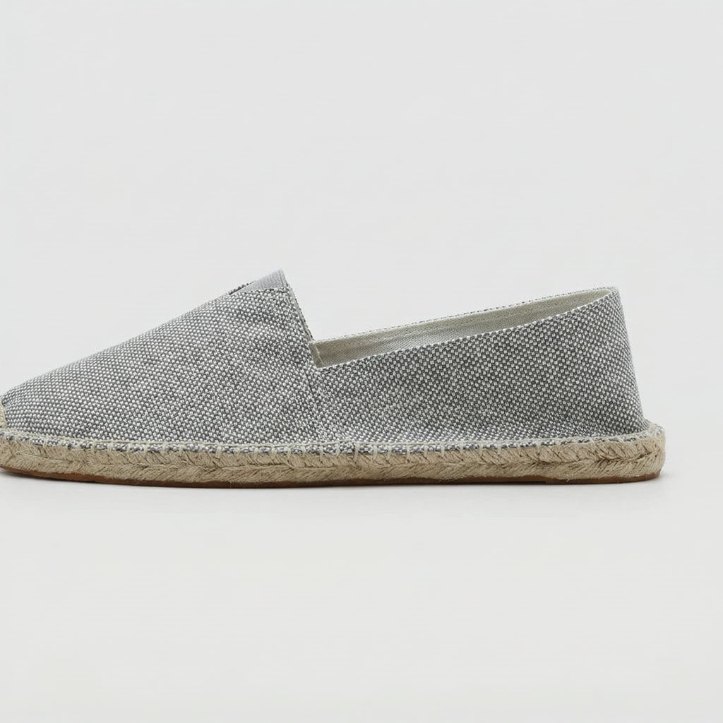 Brookshire | Men's Linen-Feel Espadrilles – Lightweight Slip-On Summer Shoes