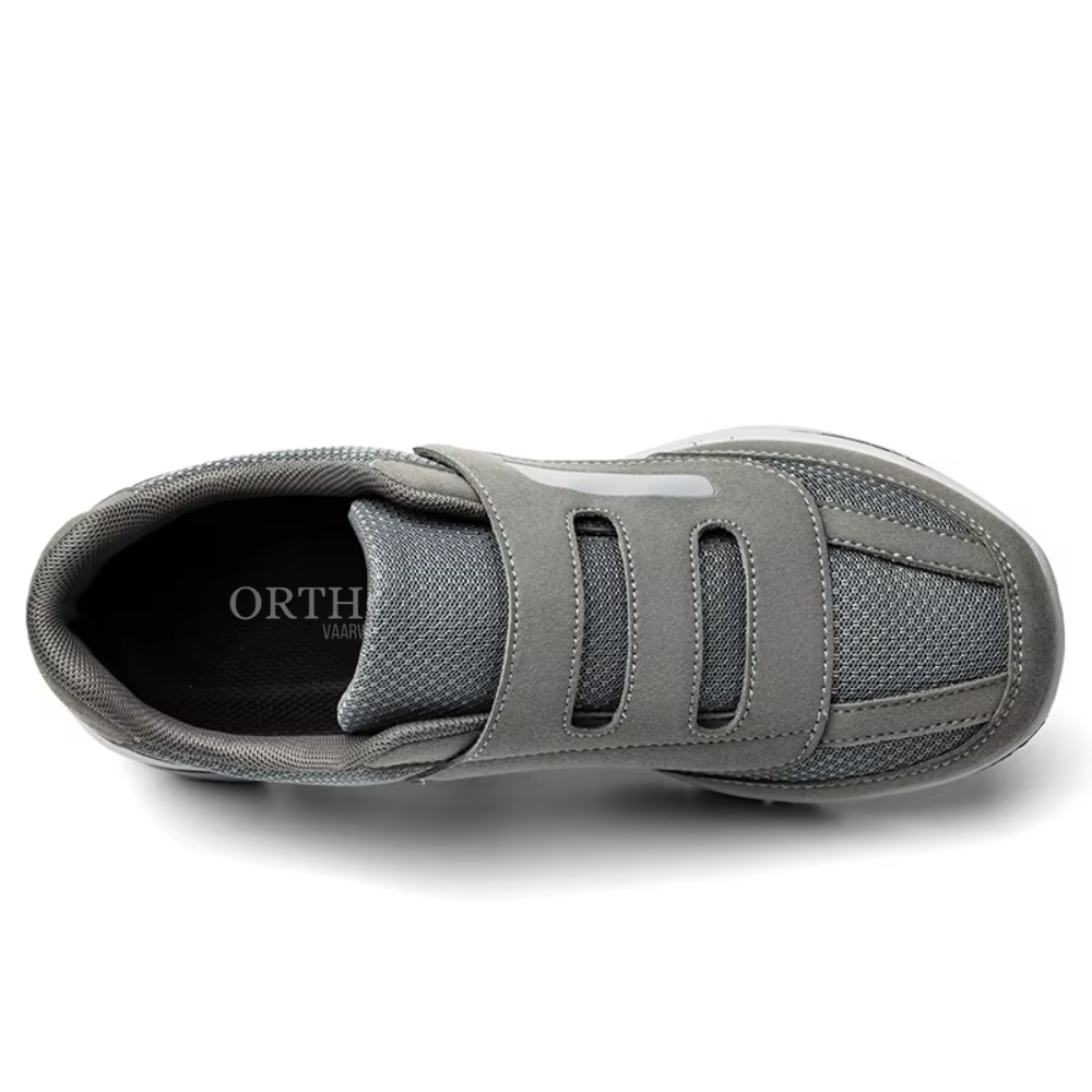 Corin | Unisex Adjustable Mesh Walking Shoes - Wide-Fit Lightweight Comfort Shoes