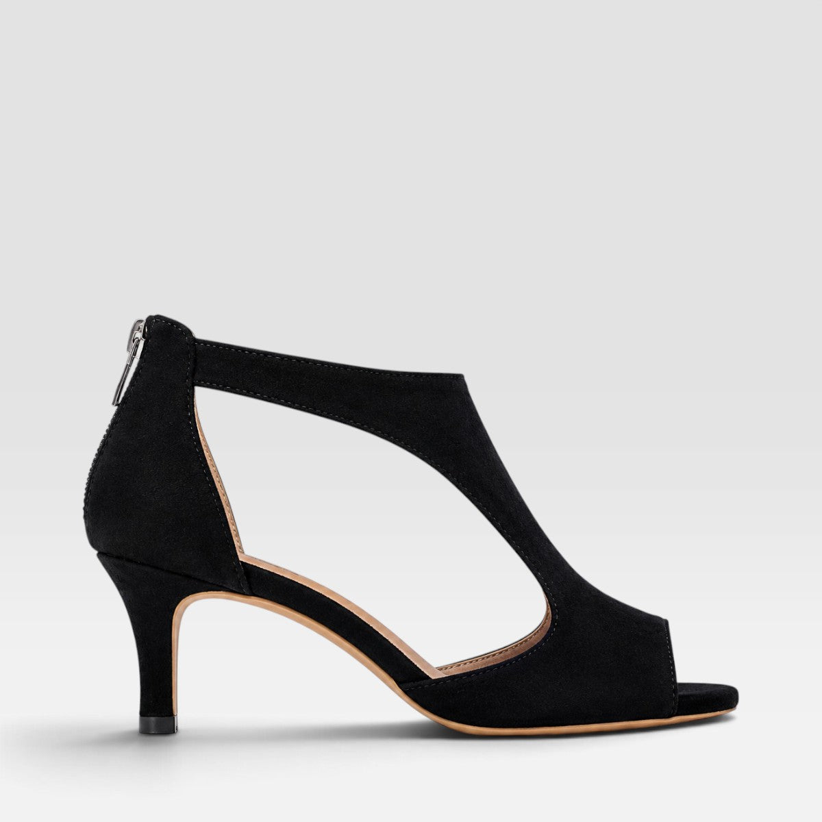 Cassia | Women's Cut-Out Heeled Sandals - Cushioned Occasion Shoes